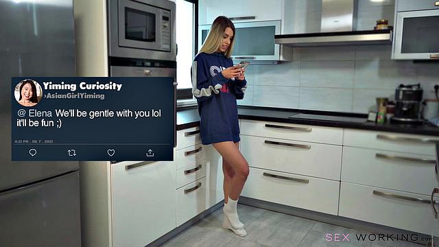 Online model shares BF for one night