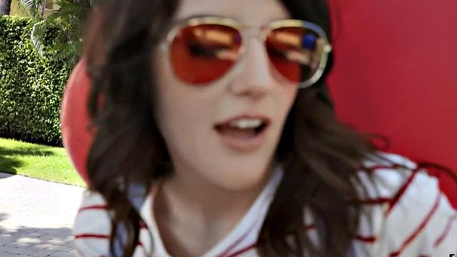 Bigtit babe shares boyfriend in threeway with brunette