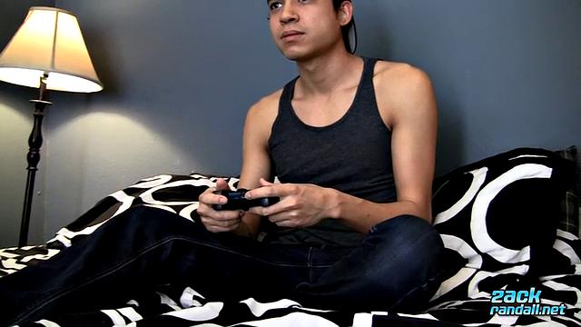 Isaac Strokes His Big Uncut Dick - Isaac Yale