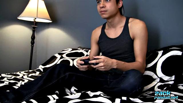 Isaac Strokes His Big Uncut Dick - Isaac Yale