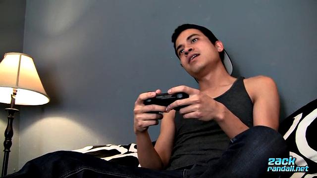 Isaac Strokes His Big Uncut Dick - Isaac Yale
