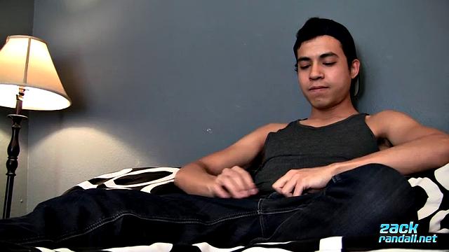 Isaac Strokes His Big Uncut Dick - Isaac Yale