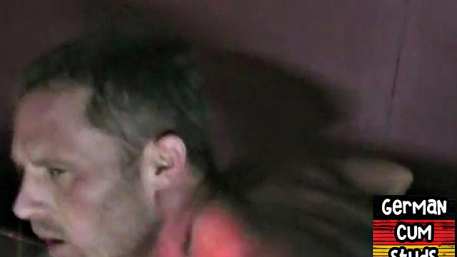 Amateur German cum-loving stud barebacked till cum in mouth