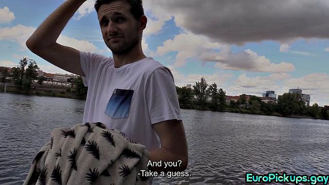 Pulled euro cockriding stranger