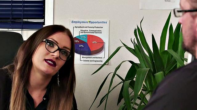 Bigtit British CFNM domme instructs guy in office to jerk