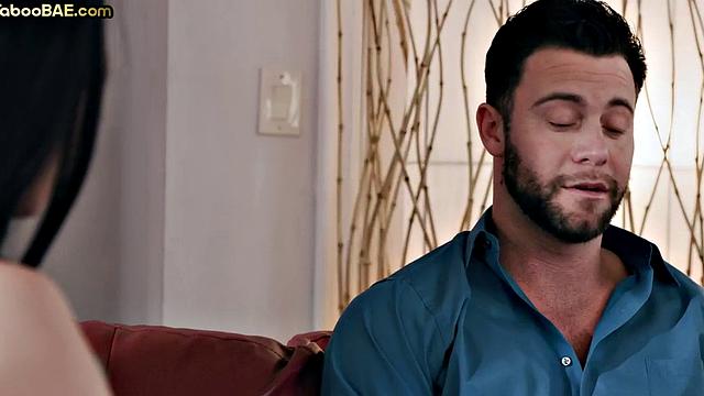 Hairy babe passionately fucked by BF's hard cock