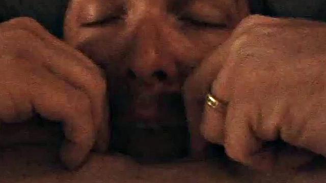 Busty amateur babe licked out