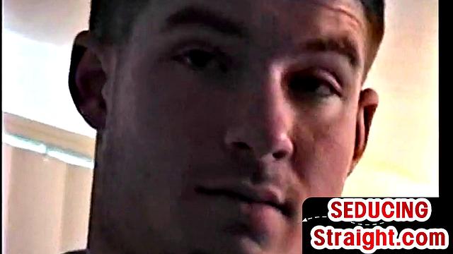 Seduced str8 1st time deepthroating