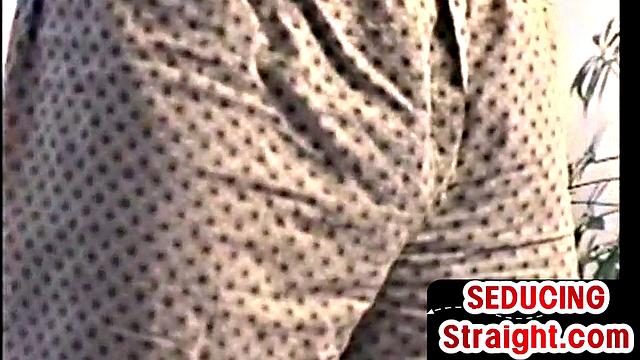 Seduced str8 1st time deepthroating