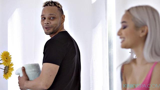 Avery Black Gets The Deep Tissue Massage She's Been Thinking About