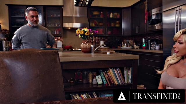 TRANSFIXED - Mature DILF Fucked By Brittney Kade, Then ANAL CREAMPIES Her & His Own Cum Leaking