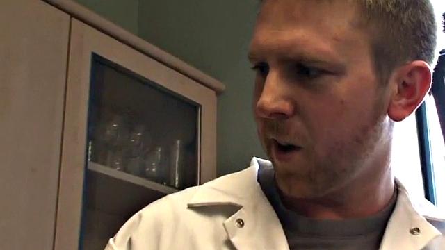 Small dick dominas teasing micro penis before jerking