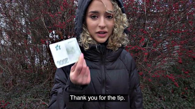 picked babe deepthroating dick in POV