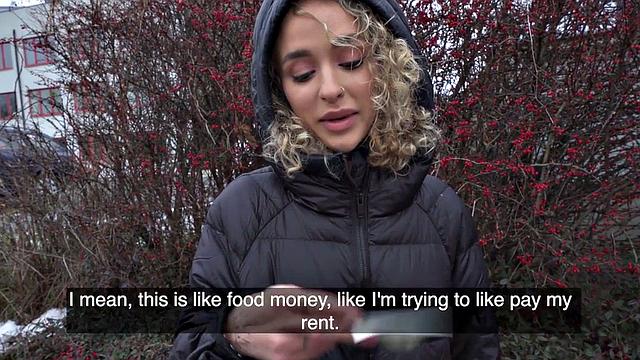 picked babe deepthroating dick in POV