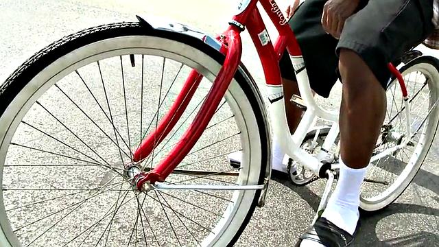 Black bottom pulled and fucked in public place