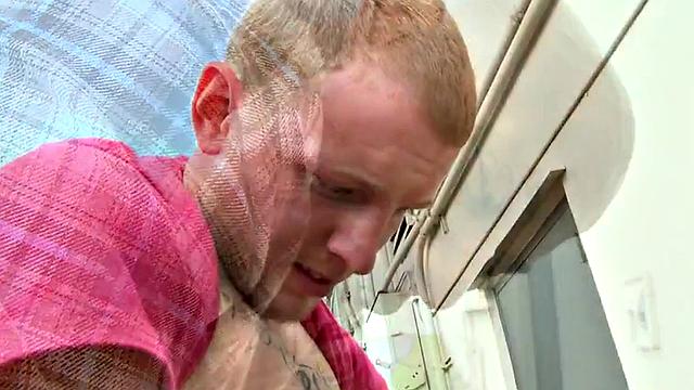 Black bottom pulled and fucked in public place