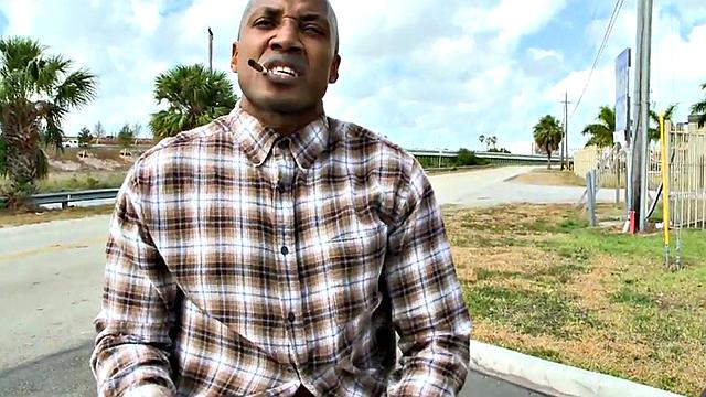 Black bottom pulled and fucked in public place