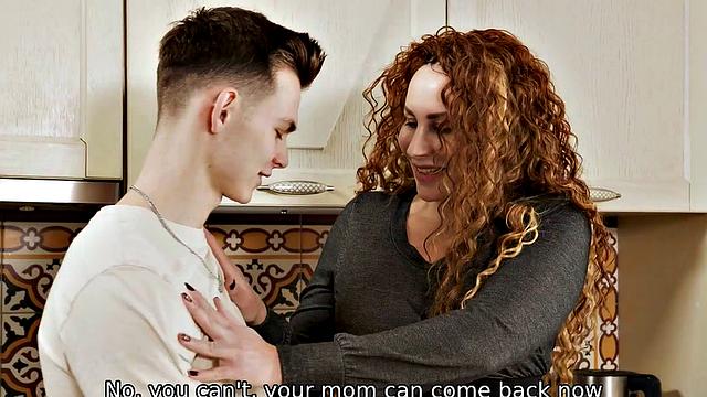 SHAME4K. Guy's dream is to fuck a mature neighbor and he realizes it