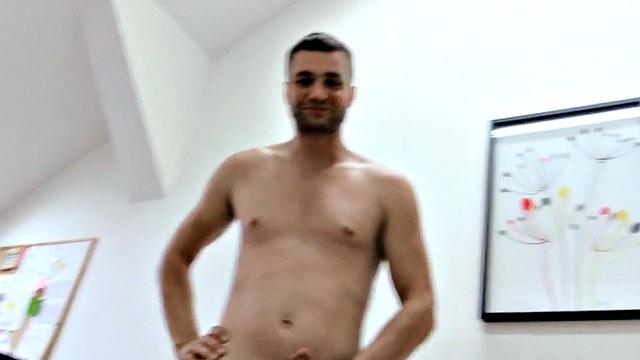 Straight Euro stud goes wild in amateur POV anal sex for cash