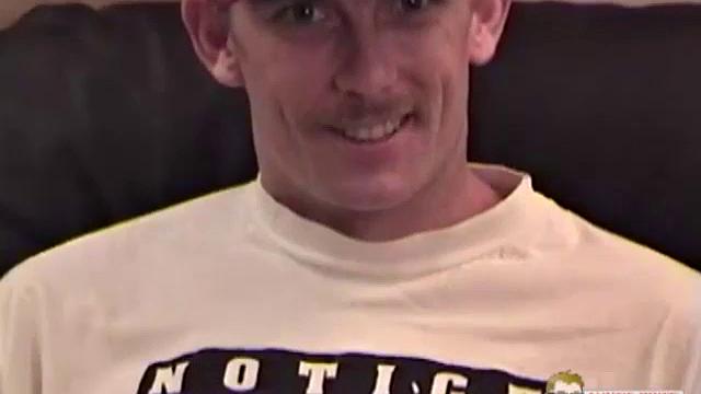 Steve is a 22 year old blond straight dude, with tattoos and a 7 inch cut dick. You can tell he's pretty nervous about getting naked and jacking off in front of the camera. Even so, he does manage to get it up.