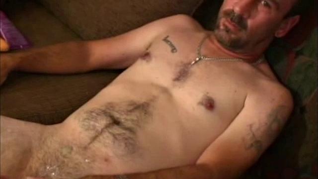 This is one of two sessions I did with Eric. This heavy equipment operator enjoys showing off his equipment and he's got plenty to be proud of. He also enjoys a bit of ass play and doesn't mind using big toys.