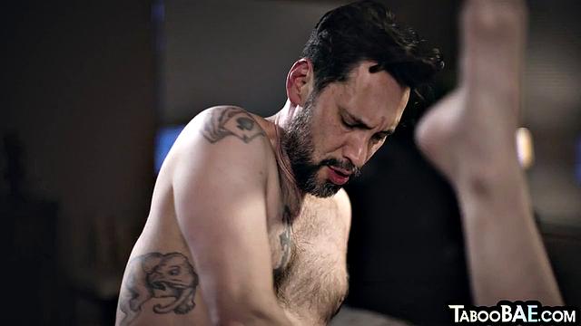 Nasty slut pussyfucked by lucky guy