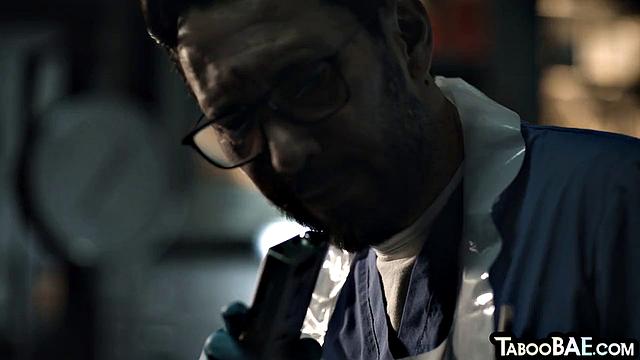 Nasty slut pussyfucked by lucky guy