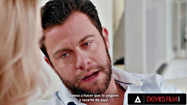 DEVILS FIkM - Hot Teen Haley Spades Gets Her Wet Pussy Banged By Big Cock