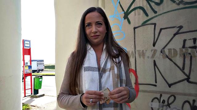 Picked up MILF fucks and sucks cock for cash