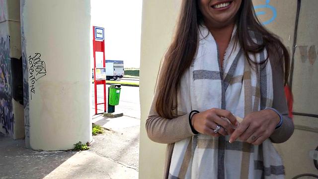 Picked up MILF fucks and sucks cock for cash