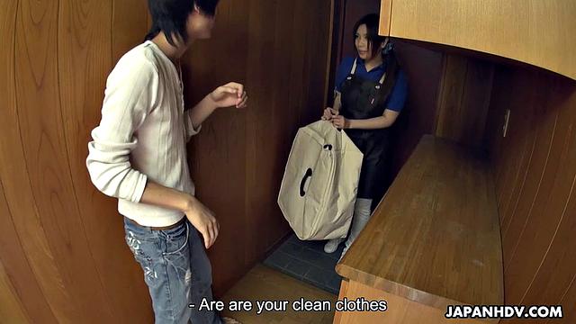 Chubby cleaning lady fucked very hard