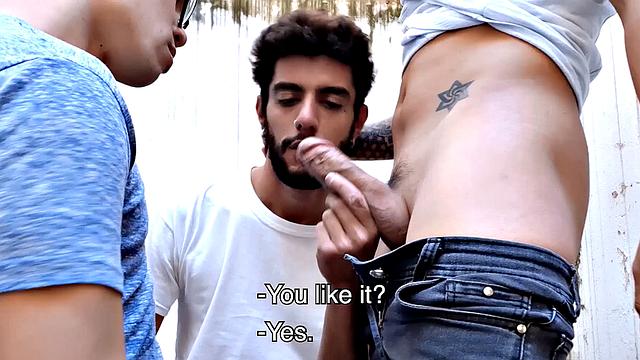 Пако и Луис заманили мастера и облили латино сливками