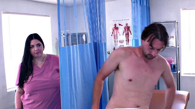 Chubby Nurse Aurora Wants Dick