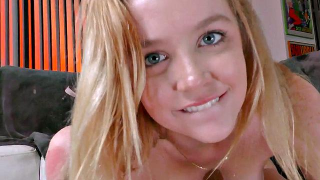 21yo POV GF rides and talks dirty in ATM anal action