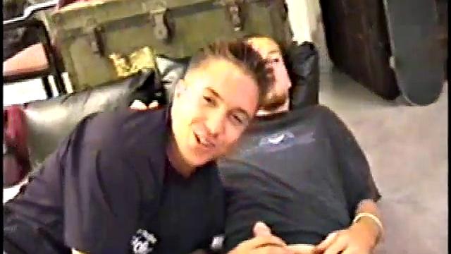 Johnny and Adam Blow Dick