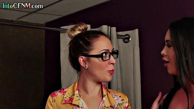 Lucky BBC got sucked by hot ladies