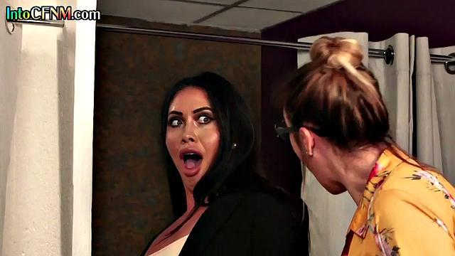 Lucky BBC got sucked by hot ladies