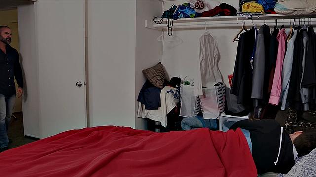 Stepdad trades favors for raw anal with his grown stepson
