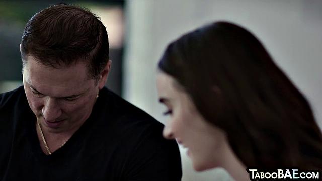 Cute 21yo petite pounded by DILF