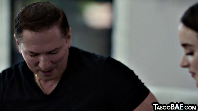 Cute 21yo petite pounded by DILF