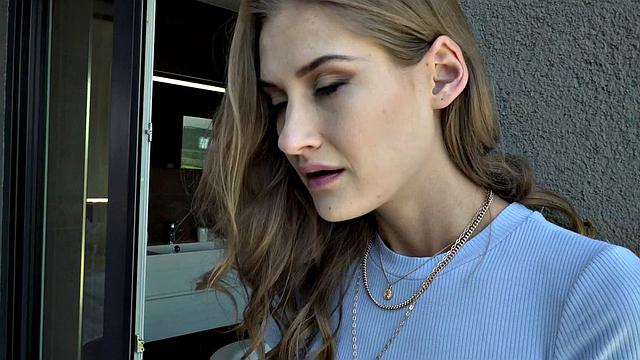 FOOTSIE BABES - Stunning Tiffany Tatum Uses Her Tiny Feet To Rub Her Man's Cock