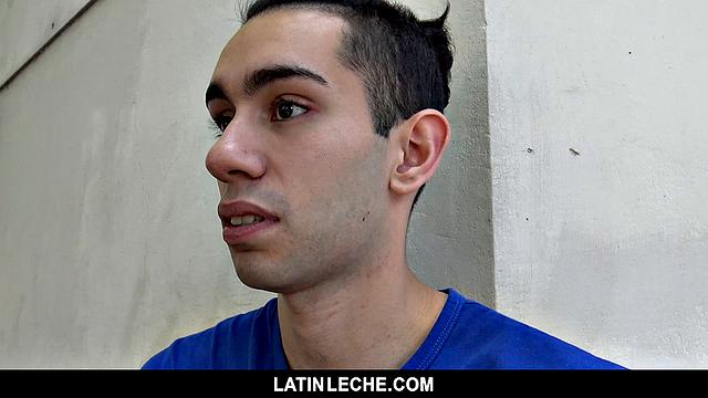 see this tall top take cock for the first time and get pounded hard on camera