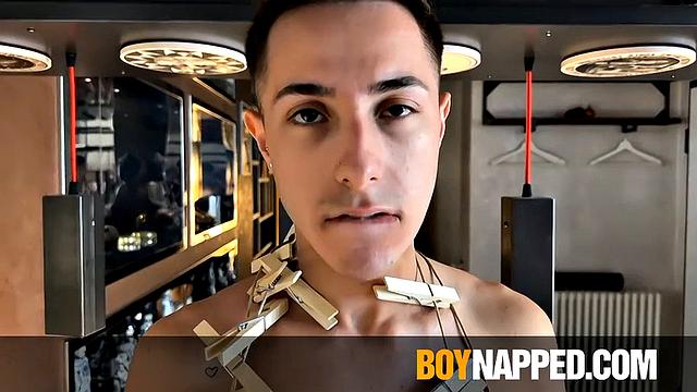 Twink Boy Jonny Dominates - Part 1 with Jonny Montero, Mitch Schif, Sebastian Kane