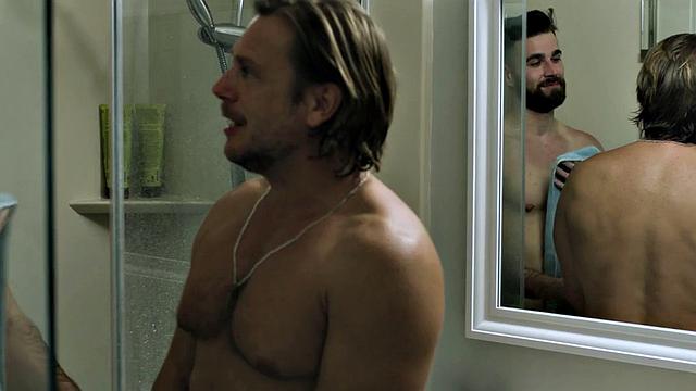 Taboo DILF bareback fucks stepson while alone