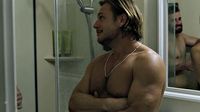 Taboo DILF bareback fucks stepson while alone