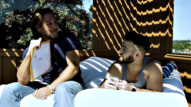 Taboo DILF bareback fucks stepson while alone