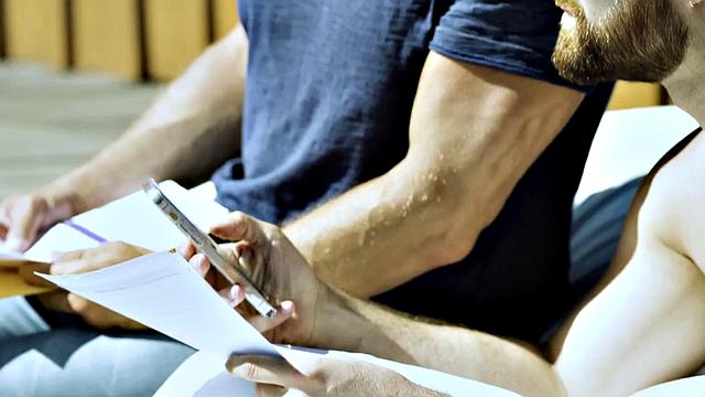 Taboo DILF bareback fucks stepson while alone