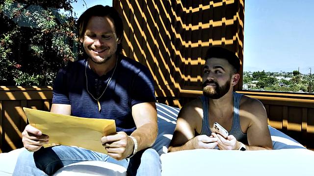 Taboo DILF bareback fucks stepson while alone