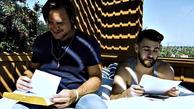 Taboo DILF bareback fucks stepson while alone