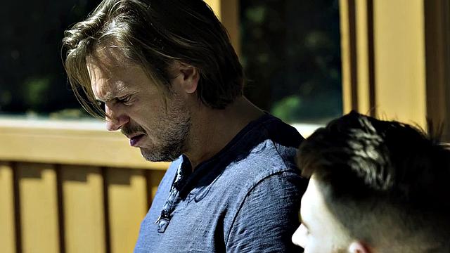 Taboo DILF bareback fucks stepson while alone